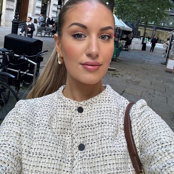 ZARA BLOGGER FAVORITE TEXTURED QUILTED JACKET - Picture 3 of 14